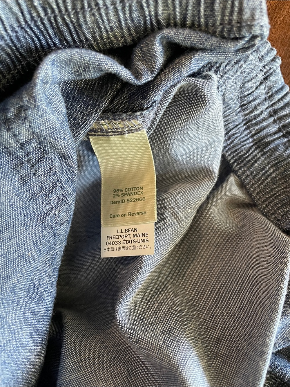 Women’s Casual Drawstring Cotton-Blend Pants - Blue - Picture 6 of 6